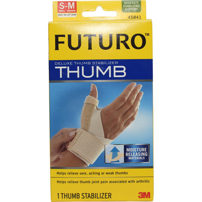Futuro Deluxe Thumb Stabiliser Beige Small/Medium