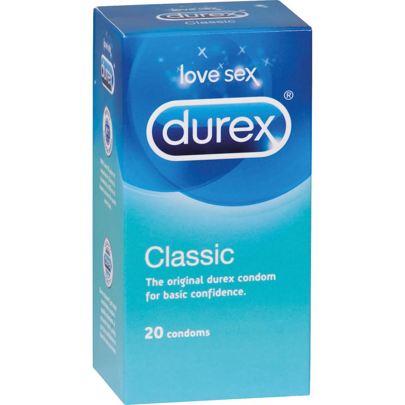 Durex Condoms Classic Close Fit 20pk