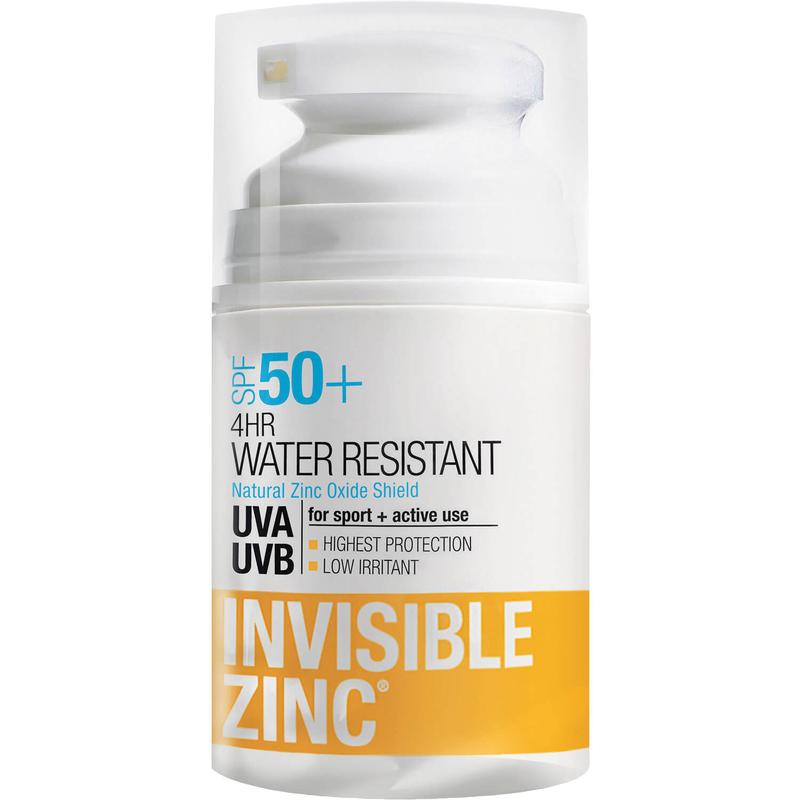 Invisible Zinc Sport 4hr Water Resistant SPF50+ 50ml