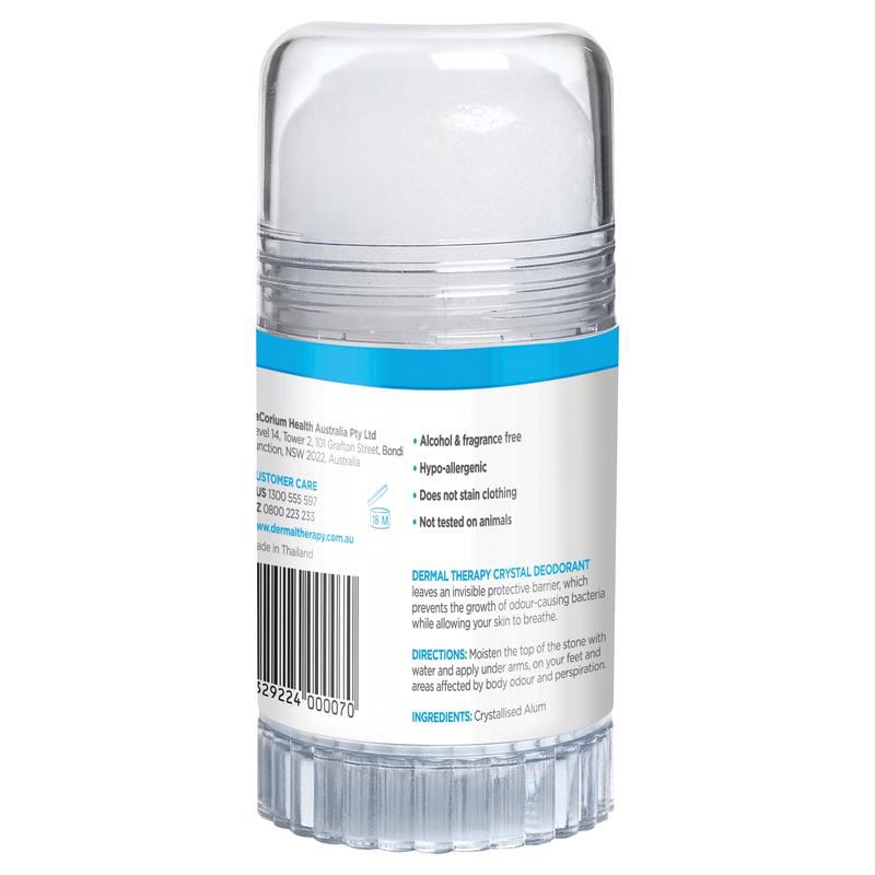 Dermal Therapy Crystal Deodorant Roll-On 120g