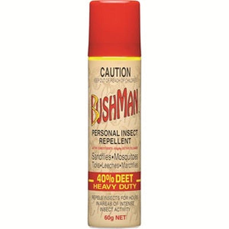 Bushman Heavy Duty Aerosol 40% Deet 60g