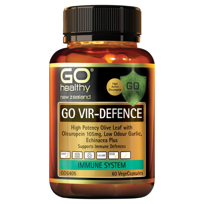 GO Healthy GO Vir-Defence VegeCapsules 60s