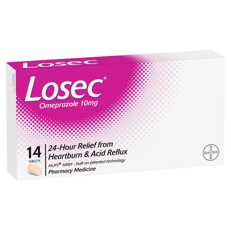 Losec Tablets 10mg 14s
