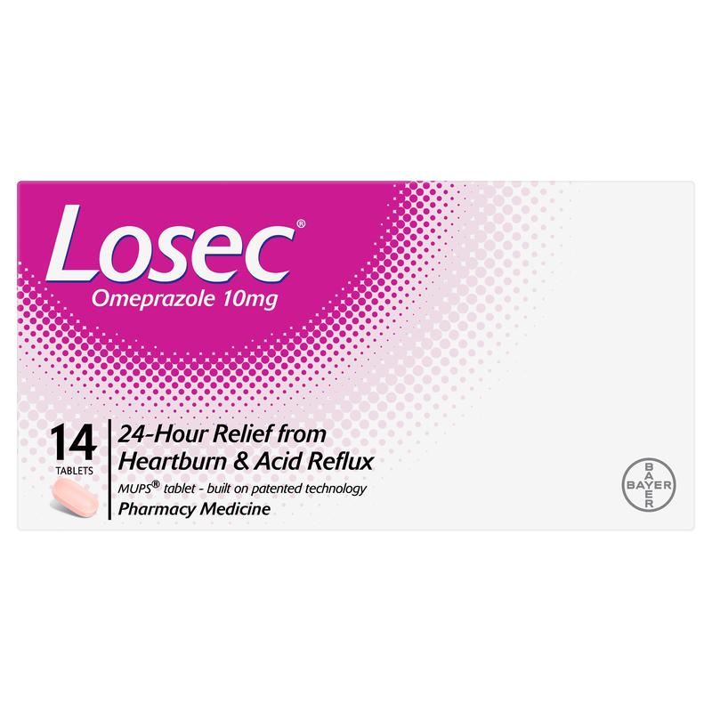 Losec Tablets 10mg 14s