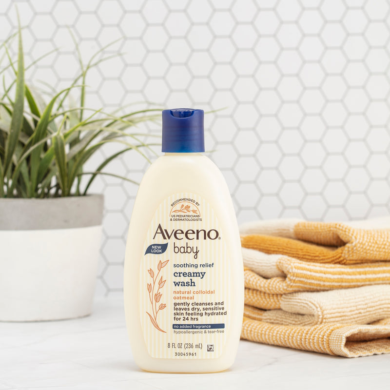 Aveeno Baby Soothing Relief Creamy Wash 236ml