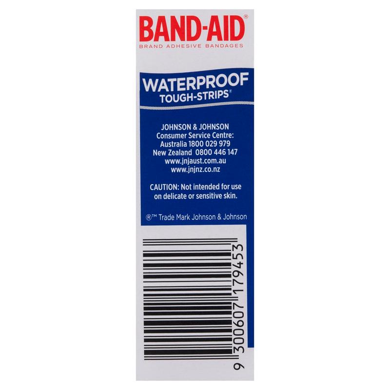 Band-Aid Tough Strips Waterproof 20pk