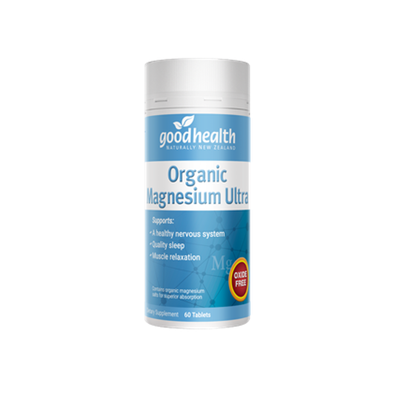 Good Health Organic Magnesium Ultra Tablets 60s