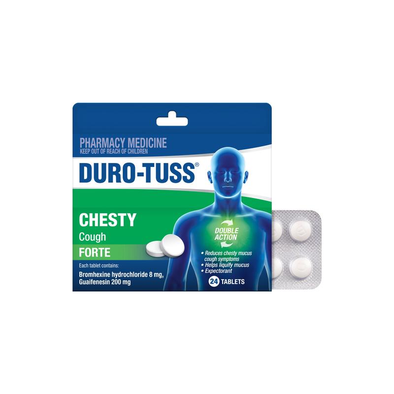 Duro-Tuss Chesty Cough Tablets Forte 24s