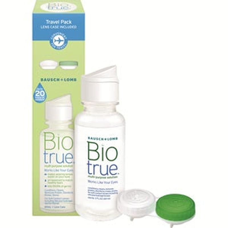 Bausch + Lomb Biotrue Multi-Purpose Solution Travel Pack with lens case 60ml