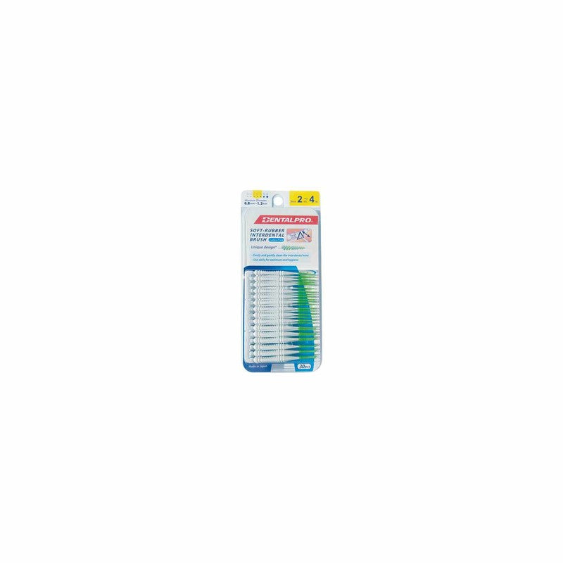 Dental Pro Silicone Interproximal Brush Green SS-M 0.8mm-1.2mm