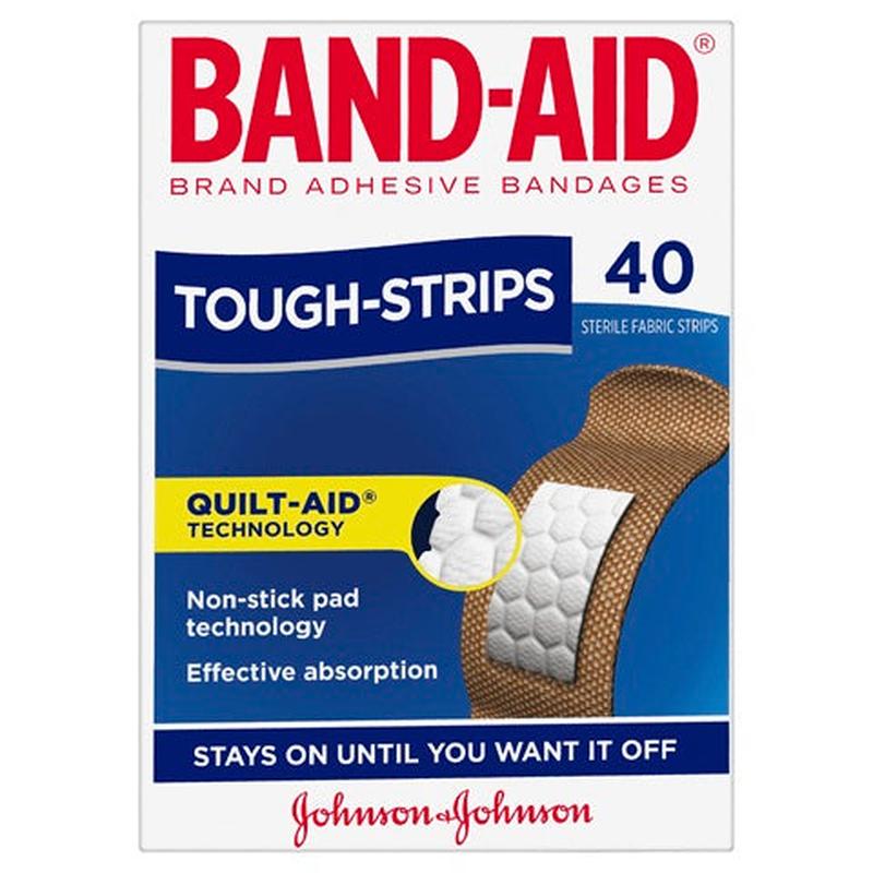 Band-Aid Tough Strips Regular 40pk