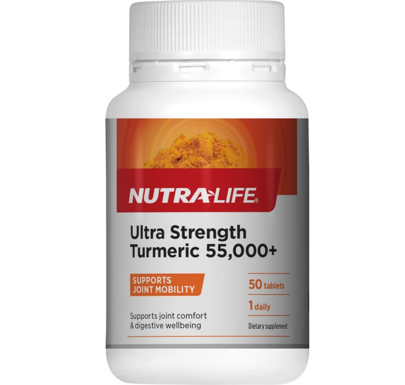 Nutra-Life Ultra Strength Turmeric 55,000+ Tablets 50s
