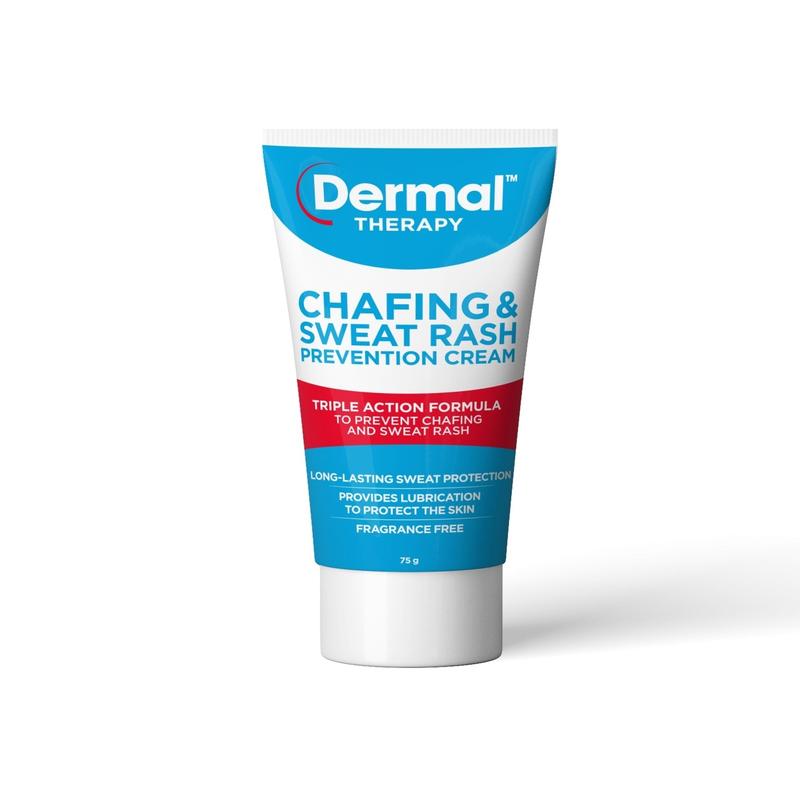 Dermal Therapy Chafing & Sweat Rash Prevention Cream 75g