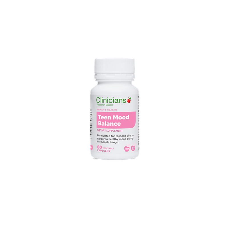 Clinicians Teen Mood Balance Vege Capsules 60s