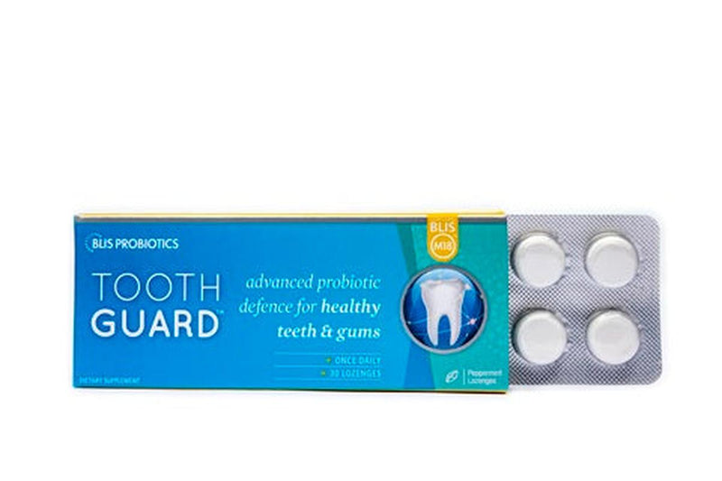 Blis Probiotics Tooth Guard Lozenges Peppermint 30pk