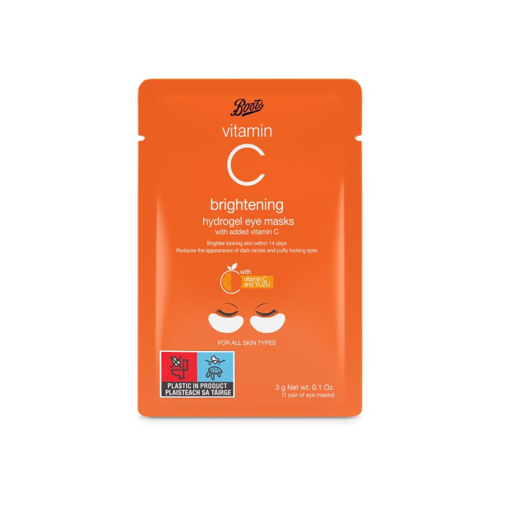 Boots Vitamin C Brightening Hydrogel Eye Masks 3g – Unichem Pharmacy