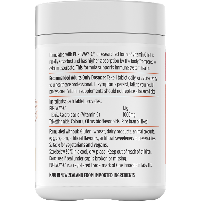 Nutra-Life Rapid-C 1000mg Tablets 120s