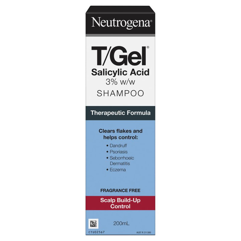Neutrogena T Gel Salicylic Acid Shampoo 200ml