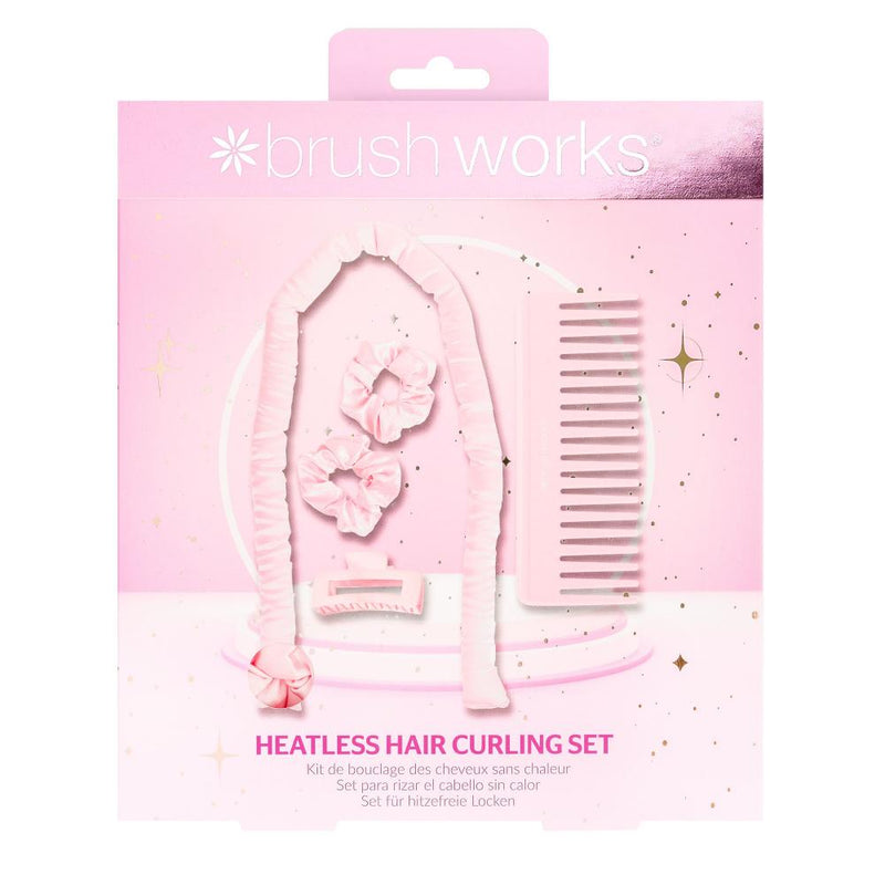 Brushworks Heatless Hair Curling Set