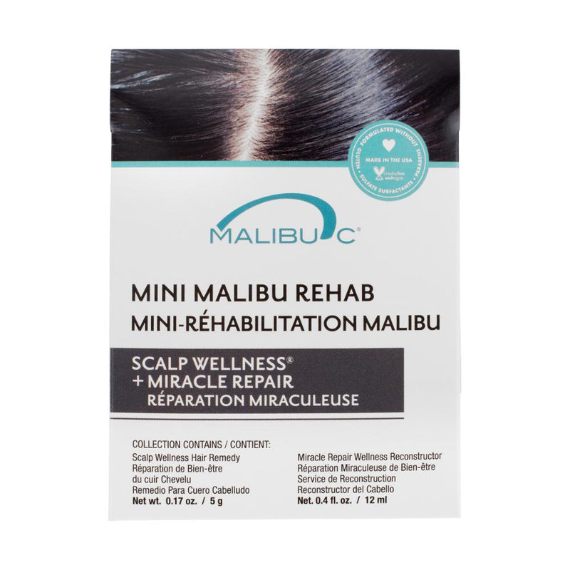 Malibu C Mini Malubu Rehab Scalp Wellness 2s