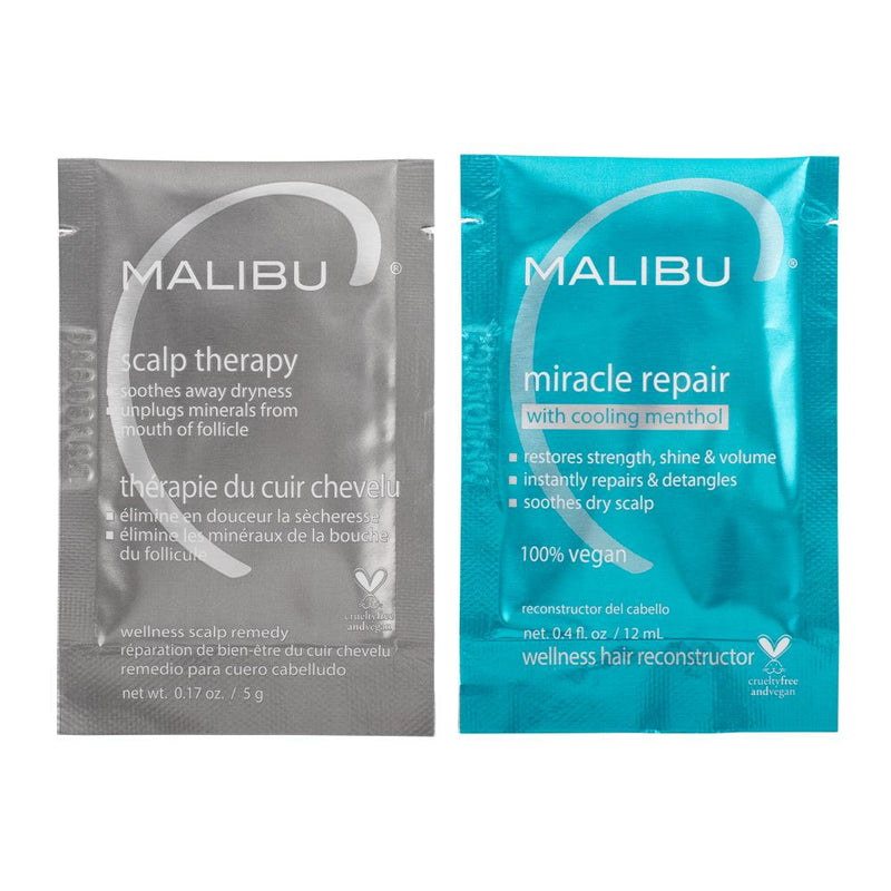 Malibu C Mini Malubu Rehab Scalp Wellness 2s