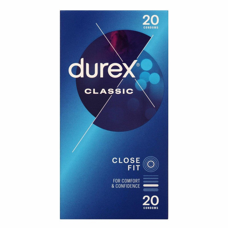 Durex Condoms Classic Close Fit 20pk