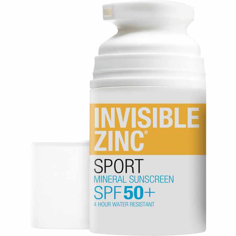 Invisible Zinc Sport 4hr Water Resistant SPF50+ 50ml