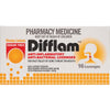 Difflam Anti-Inflammatory + Antibacterial Sore Throat Dual Action Honey Lemon Lozenges 16s