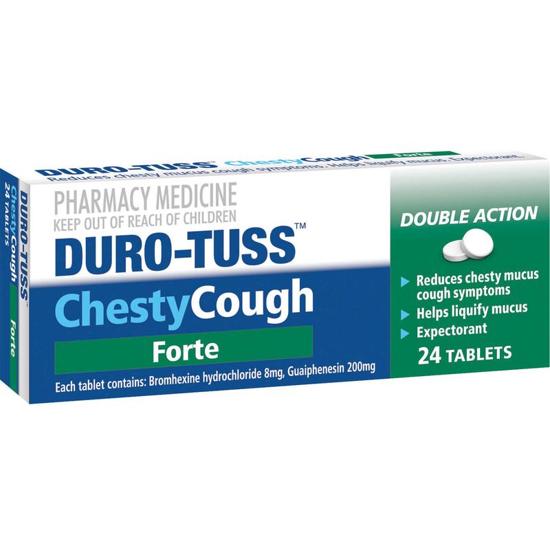 Duro-Tuss Chesty Cough Tablets Forte 24s