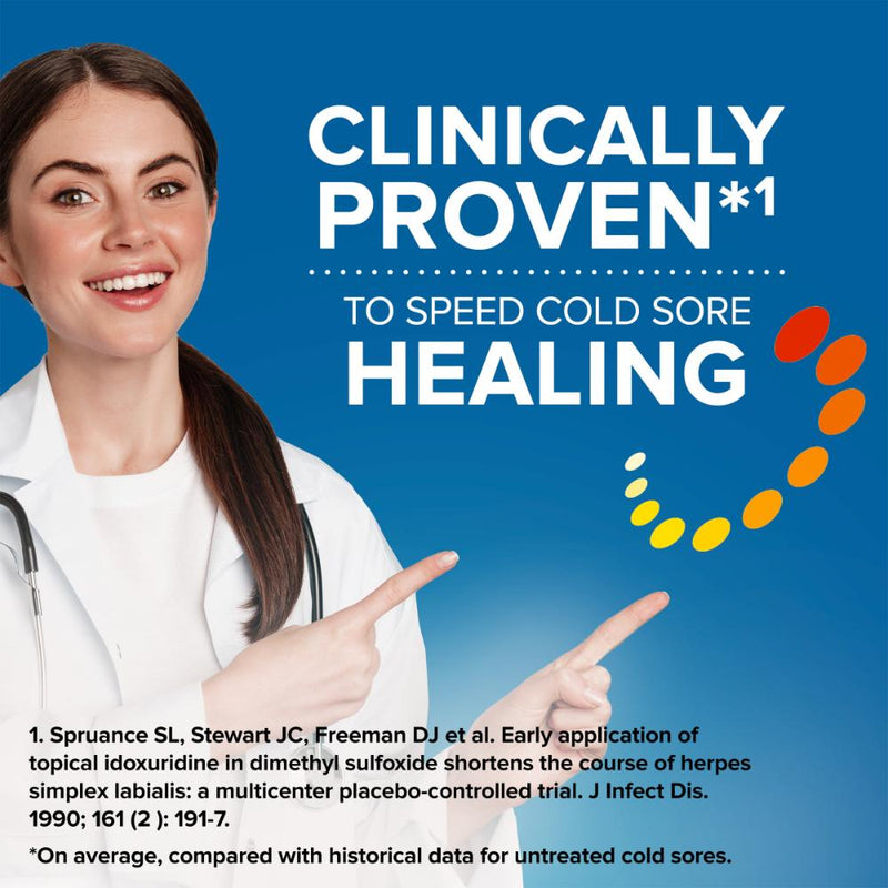 Zovirax Cold Sore Cream Pump 2g