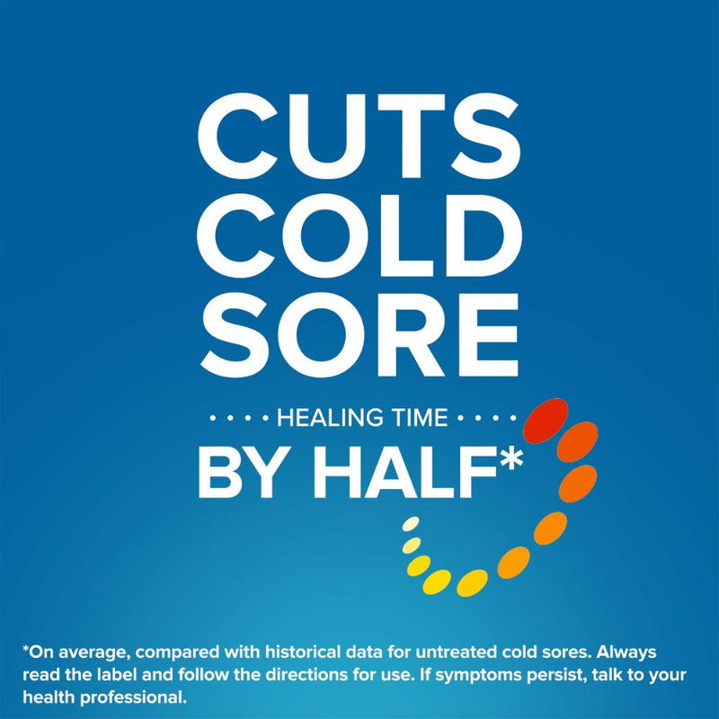 Zovirax Cold Sore Cream Pump 2g