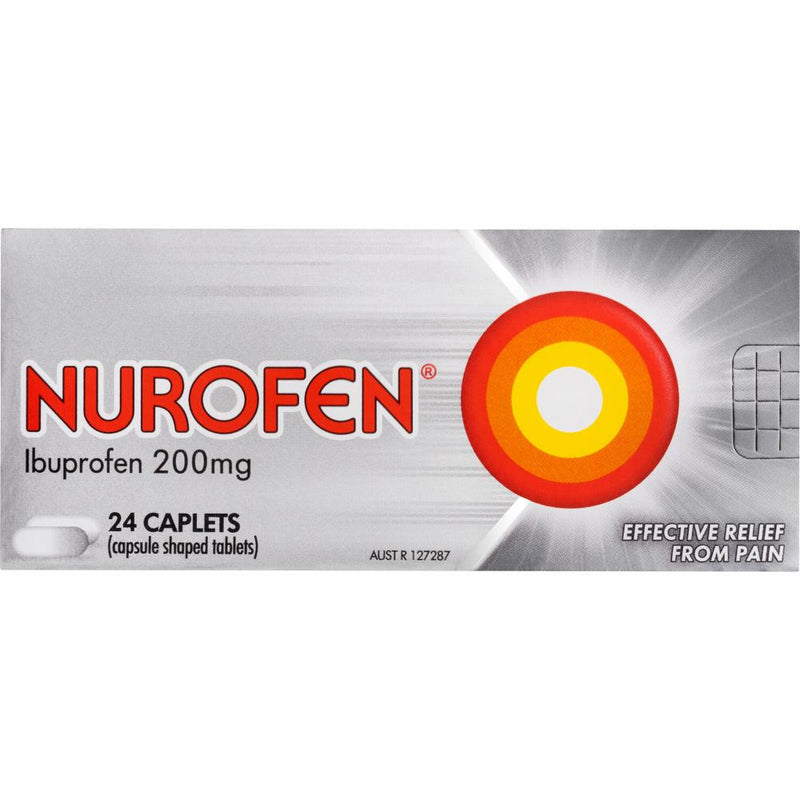 Nurofen Caplets 200mg 24s