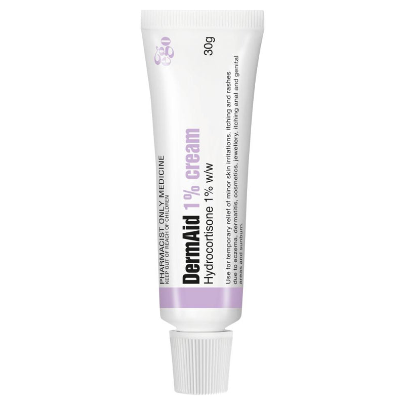DermAid 1% Cream 30g (Pharmacist Only Medicine)