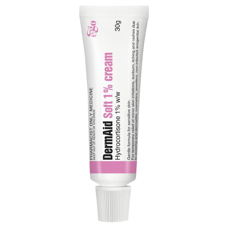 DermAid Soft Cream 1% 30g (Pharmacist Only Medicine)