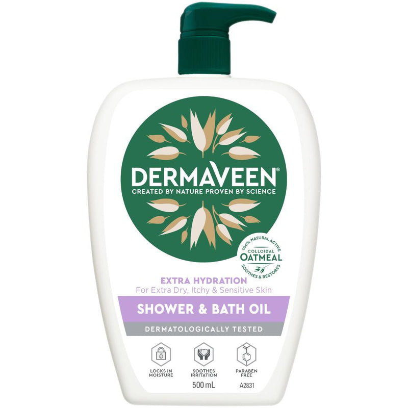Dermaveen Shower and Bath Oil 500ml