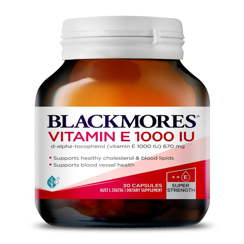 Blackmores Vitamin E 1000IU Capsules 30s