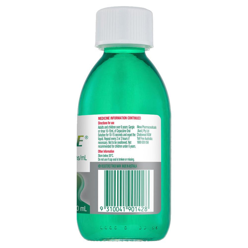 Cepacaine Solution 200ml