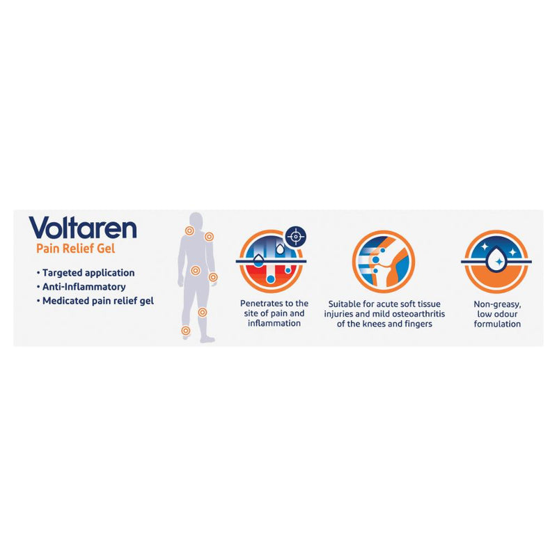 Voltaren Pain Relief Gel 100g