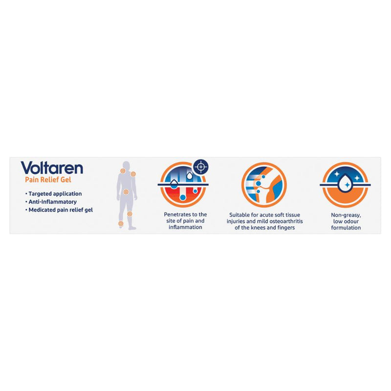 Voltaren Pain Relief Gel 50g