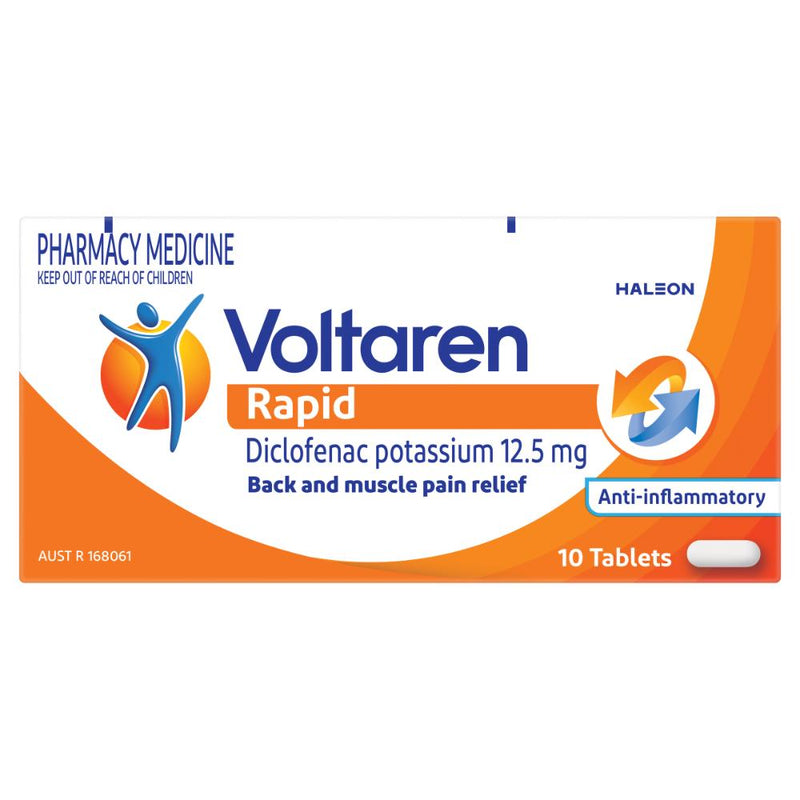 Voltaren Rapid Tabs 12.5mg 10s