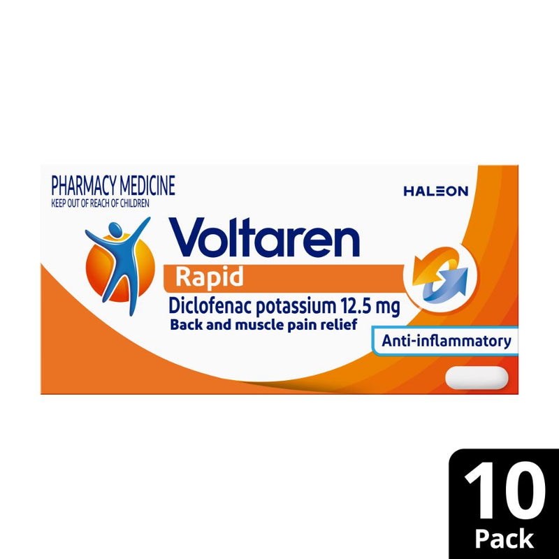 Voltaren Rapid Tabs 12.5mg 10s