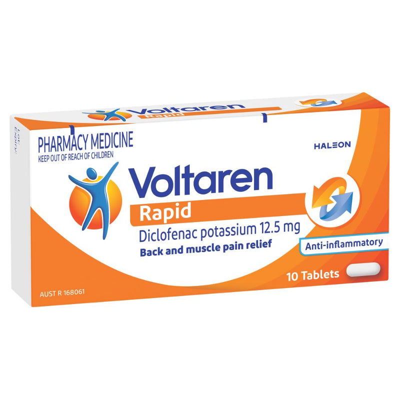 Voltaren Rapid Tabs 12.5mg 10s