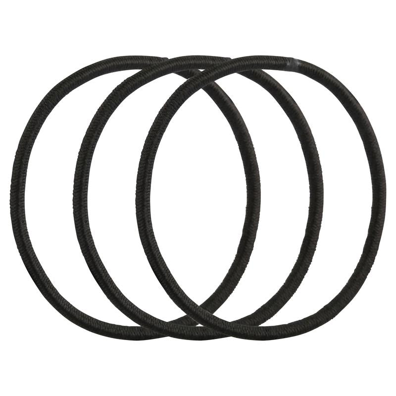 Lady Jayne Elastic Snagless Thin Black 18pk