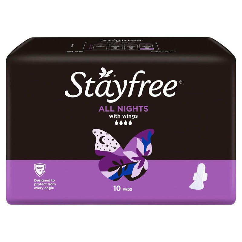 Stayfree All Nights Wings 10pk
