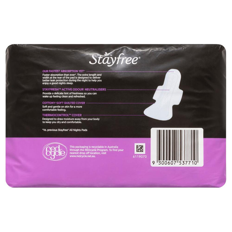 Stayfree All Nights Wings 10pk