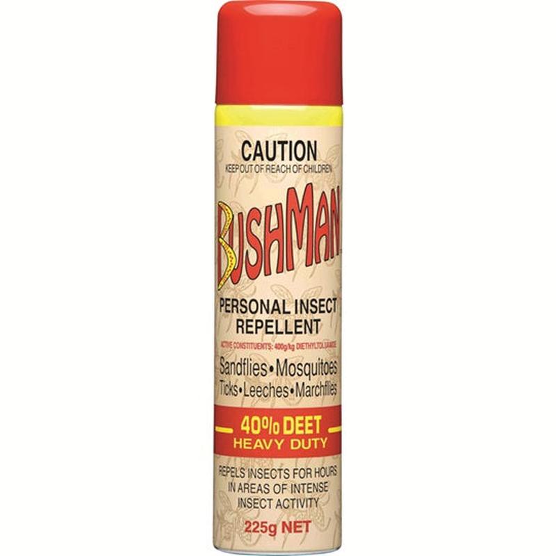 Bushman Heavy Duty Aerosol 40% Deet 225g