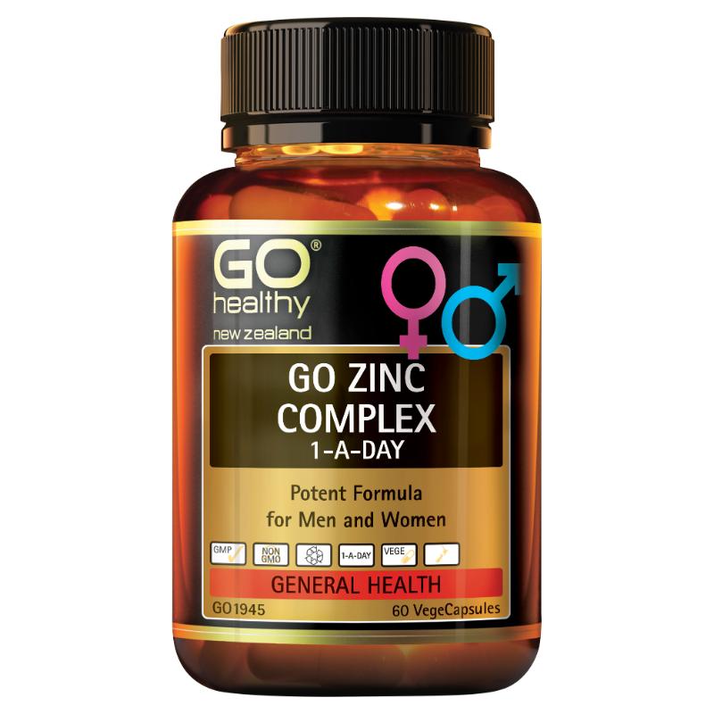 GO Healthy GO Zinc Complex VegeCapsules 60s