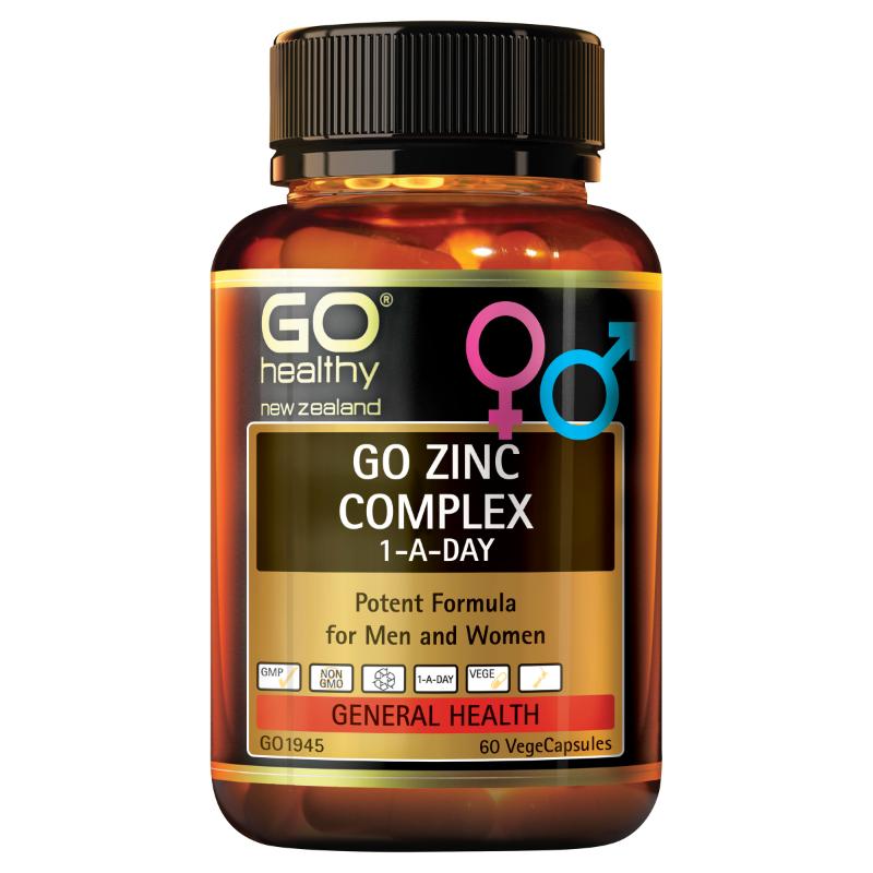 GO Healthy GO Zinc Complex VegeCapsules 60s