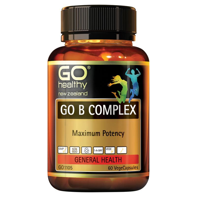 GO Healthy GO B Complex VegeCapsules 60s