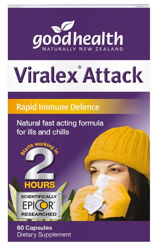 Good Health Viralex Attack Capsules 60s